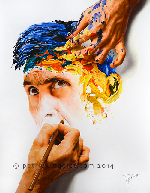 crayons de couleur patrick rogelet duel