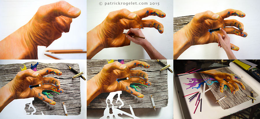 crayons de couleur patrick rogelet duel le chatiment