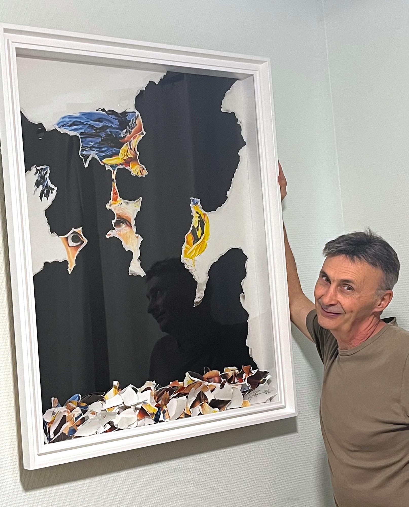 crayons de couleur patrick rogelet Duel to black
